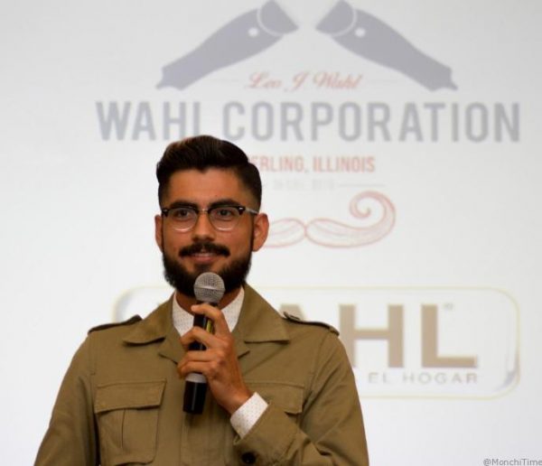 Foto Oscar Preciado de Wahl en baja