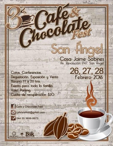 3ER CAFE Y CHOCOLATE FEST- FLYER-