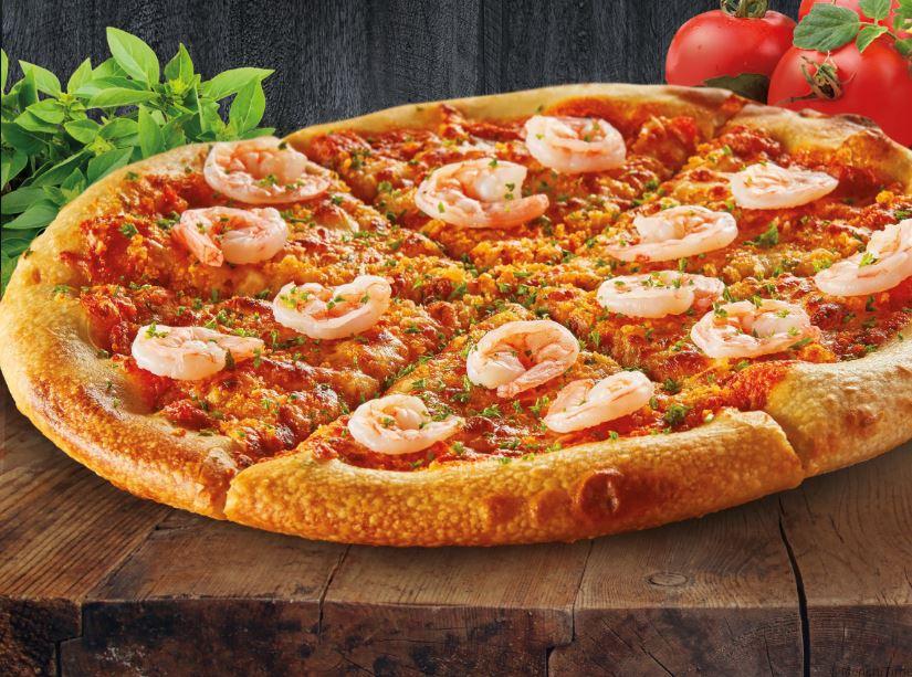 Pizza Five Cheese Camarón