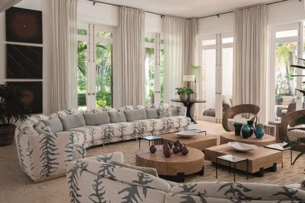 Villa Alta Gracia , 2018, Colonial Caribbean-inspired style, Architects Mario and Janet Desangles; Interior design Agence Moinar Betaille with Corinne Lantenois Landscaping design Rosangela Bobea