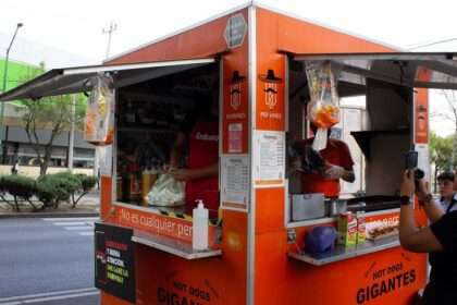 Comida Callejera, Street Food, Hot Dogs, Carrito de Hot Dogs CDMX 2025