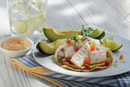 Tilapia Mojarra Fajitas