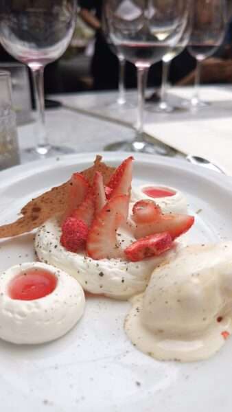 Fresas con Crema Casa MoMa