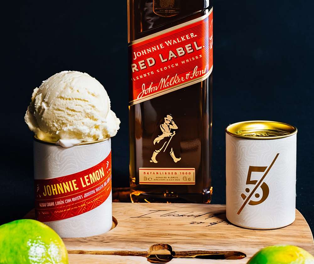 Helados Johnnie Twist y Johnnie Lemon de Johnnie Walker