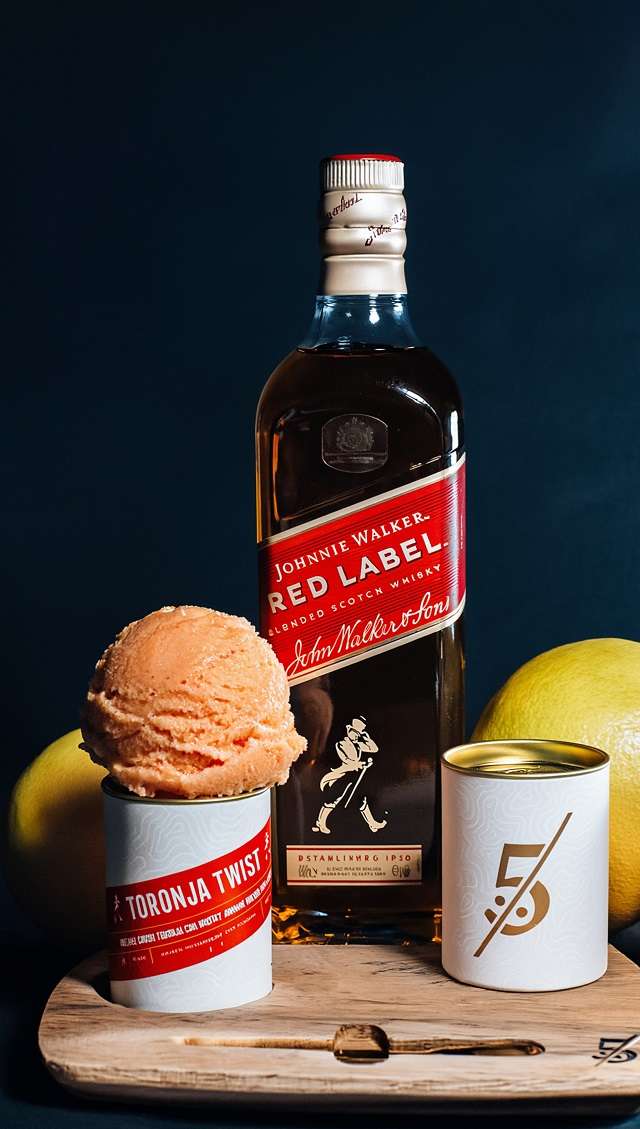 Helados Johnnie Twist y Johnnie Lemon de Johnnie Walker
