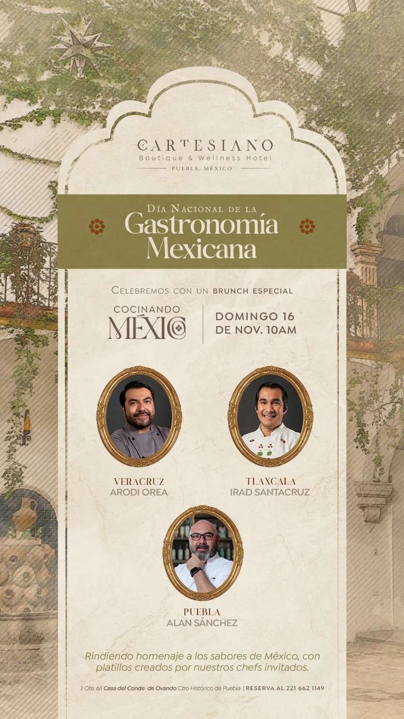 Custodia Restaurante Día Nacional de la Gastronomía Mexicana