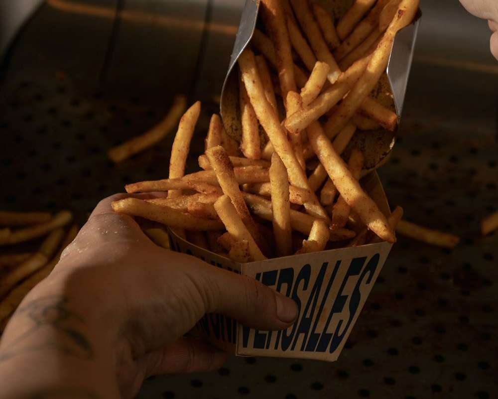 Universal de Hamburguesas Papas Fritas