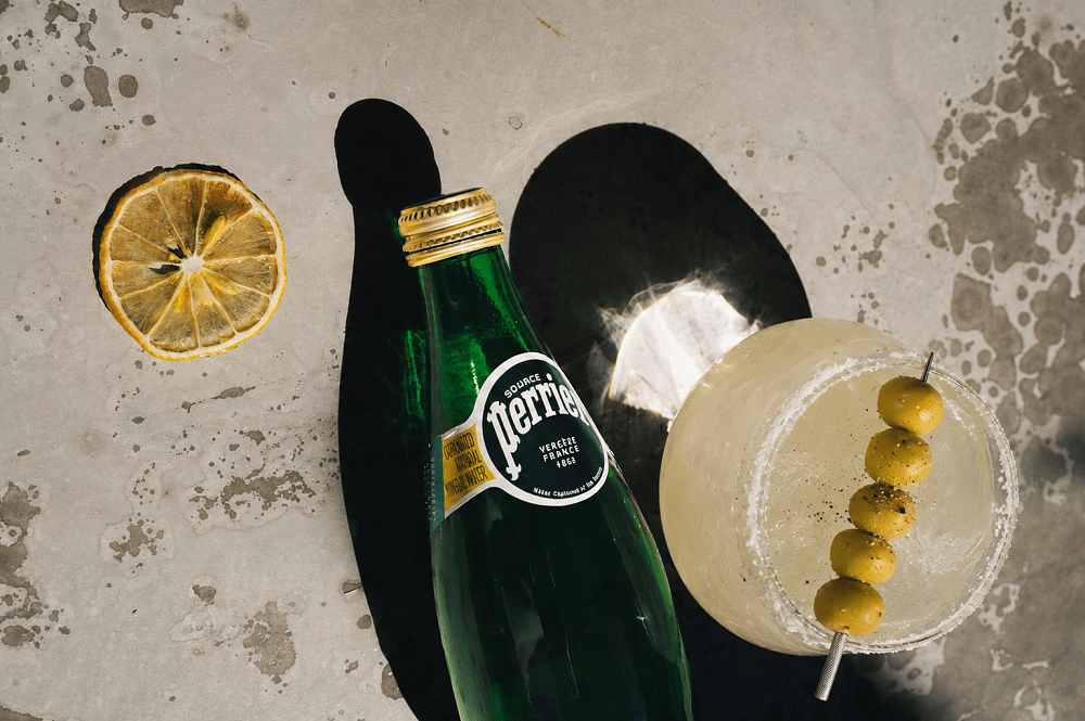 Dirty Olive Aceituna Coctel Perrier