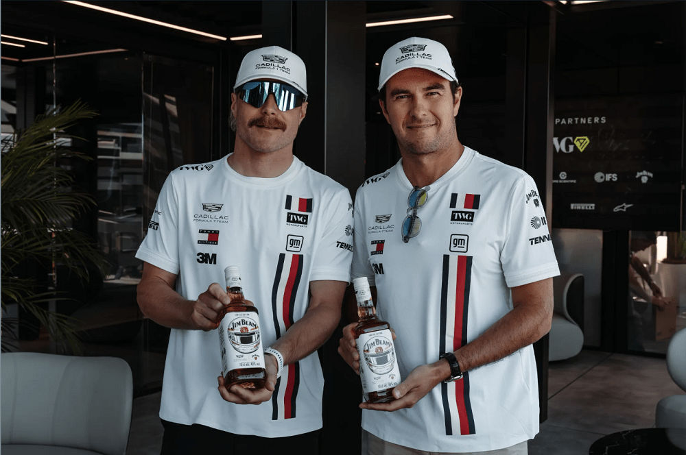 Pilotos Jim Beam Checo Pérez, Valteri Bottas Jim Beam