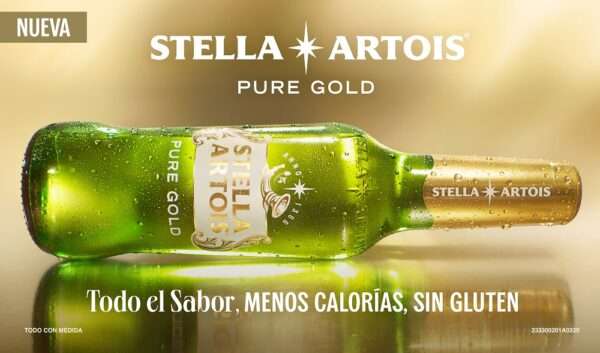 Stella Artois Pure Gold_Botella